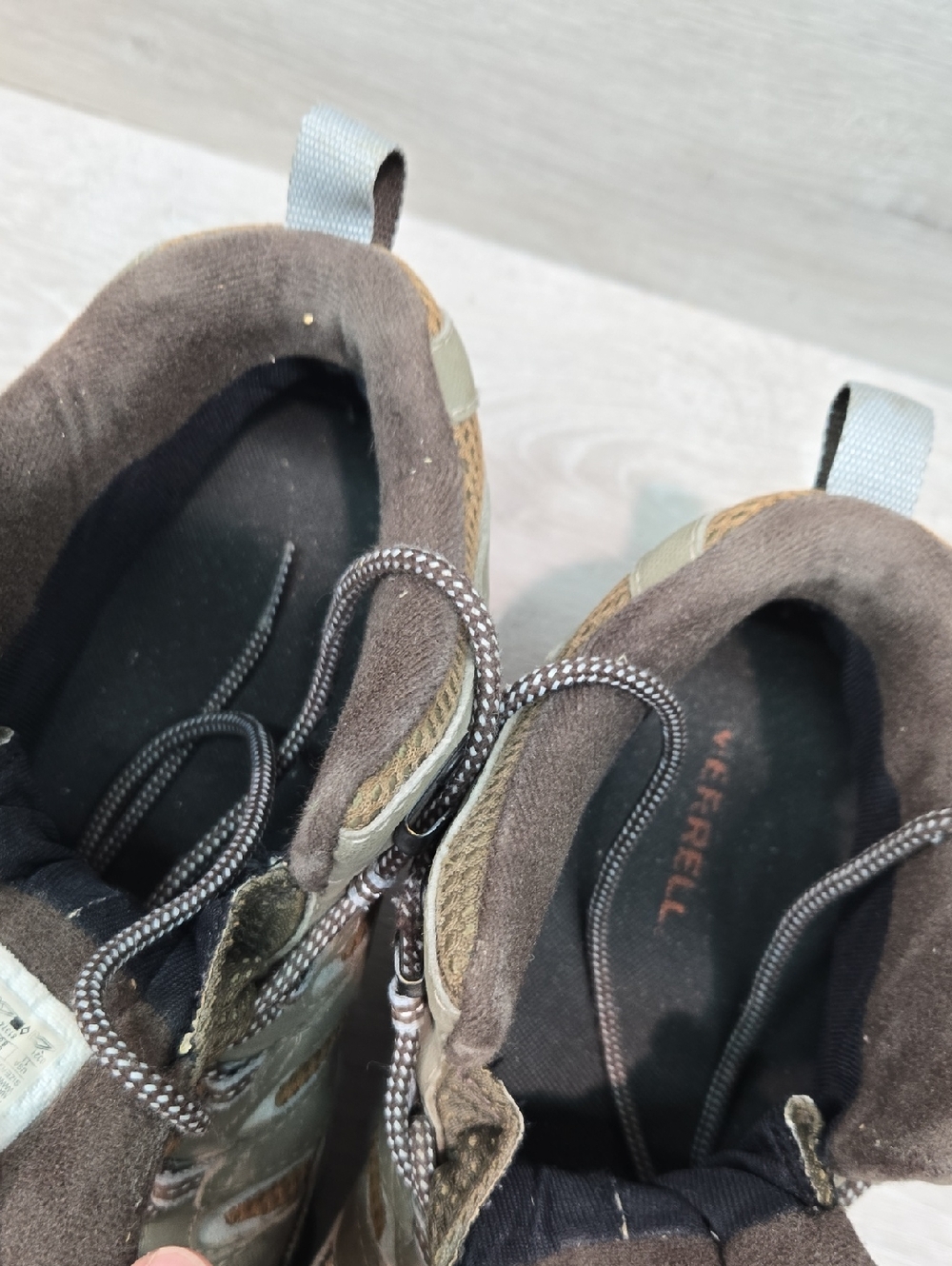 Merrell Women's J99796 Brown Hiking Outdoor High Mid-Top Boots Sneakers Shoes 11 - Picture 6 of 11